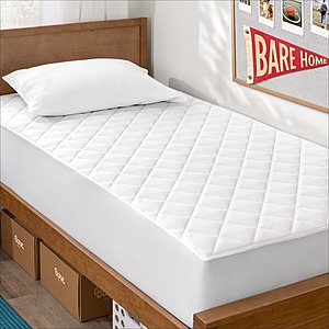 Bare Home Quilted Twin XL Mattress Pad (White) $16.99 + Free Shipping w/Prime or $35+