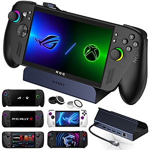 iVANKY Upgraded 8-in-1 4K@144Hz HDMI 2.1 Docking Station for Rog Xbox Ally X(2025)/ ROG Ally & Steam Deck $23.99 + Free Shipping w/Prime or $35+