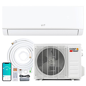 Costway Blast Pro Series 24000 BTU 20 SEER2 208-230V Wifi Enabled Mini Split Air Conditioner and Heater $800 + Free Shipping
