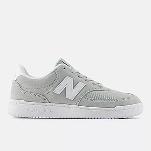 New Balance Women's BB80 Shoes (Grey Matter w/ Sea Salt) $42 & More + Free Shipping $99+