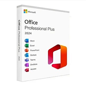 Microsoft Office Professional Plus 2024 for Windows PC (Lifetime Access, Digital Download) $9.99