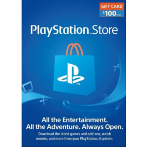 $100 PlayStation Store eGift Card (digital delivery) for $87.49
