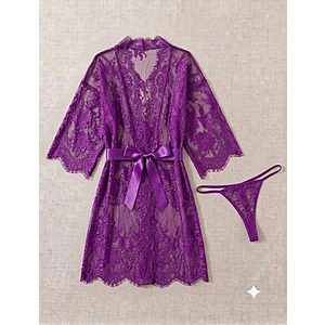 Avidlove Lace Kimono Robe (various colors) $7.49 + Free Shipping w/ Prime or orders $35+