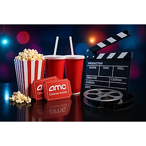 AMC Theatres: 2x AMC Movie Tickets & 2 Small Drinks from $27 & More