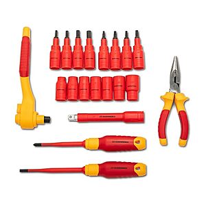 GEARWRENCH 20 Piece 3/8" Drive VDE Insulated Tool Set | GWVDE20 $149.99 @Woot!