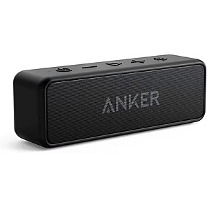 Refurbished: Anker Soundcore 2 Portable Bluetooth Speaker, IPX7 Waterproof, 24-Hour Playtime, free S&H $18.81