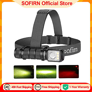 Sofirn HS42 2100 lumen Rechargeable Headlamp Flashlight; free S&H; $15.62