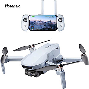 Potensic ATOM SE Drone; GPS Auto Return; Foldable, Under 249g, free S&H $140.02
