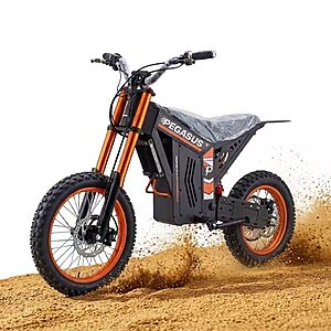 PEGASUS New Fashion 2000W 48V 21AH 60km/h Mountain E-Motorcycle Dirt Bike (Max weight is 120 lbs) $491 + Free Shipping