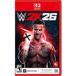 WWE 2K26 - Nintendo Switch 2 $34.99