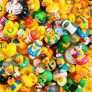 Joyfy 30 Pcs Rubber Ducks Toys for Kids Baby $16