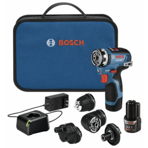 GSR12V-300FCB22 Bosch 12V Max EC Flexiclick 5 In 1 Drill/Driver Kit (New, not Reconditioned) $139