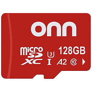 onn 128 GB microSDXC U3 Memory Card for Nintendo Switch $15.56 at Walmart