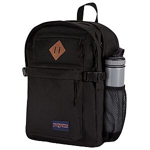 JanSport Main Campus FX Backpack w/ 15" Laptop Sleeve - Black - $19.99 (60% Off)