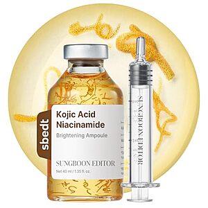 1.35 fl oz Sungboon Editor Glow Intensive Kojic Acid Face Ampoule Serum $18.50 + Free Shipping w/ Prime or on orders $35+
