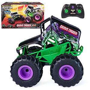 Monster Jam Grave Digger Smash & Bash RC Monster Truck (1:15 Scale) $29.49 + Free Shipping w/ Prime or on $35+