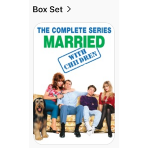 AppleTV - $14.99 Sale for Married... with Children: The Complete Series