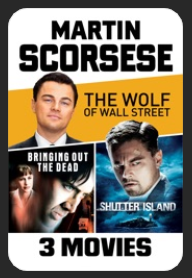 $9.99 Sale for Martin Scorsese 3-Movie Collection