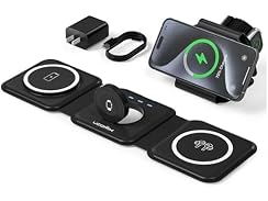 UCOMX 3 in 1 Charging Station for Multiple Devices, black $7.99 + Shipping is free for Amazon Prime Members