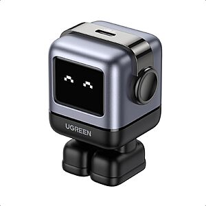 UGREEN Uno 30W USB C Charger, Compact Robot GaN Fast Charging Block, (colors: Black, Pink Blue, Purple) $18.98