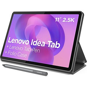 Lenovo Idea Tab - College Tablet - 11&Prime; 2.5K IPS Touchscreen $199.99