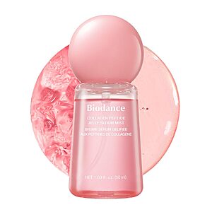 BIODANCE Collagen Peptides Jelly Serum Mist, Hydrating Face Mist, Plumping, Anti-Aging Face Spray $14.82