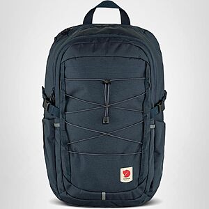 Fj&auml;llr&auml;ven Skule 28 Backpack - Spacious Storage, Padded Back Panel, Breathable Design - Travel, Hiking, Navy $90.89