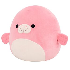 Squishmallows Original 14in Morlai The Coral Manatee &ndash; Official Jazwares Plush (Large) $12