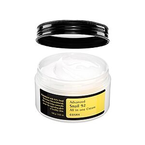 COSRX Snail Mucin 92% Face Moisturizer for Soft &amp; Glowy Skin, 3.52 oz