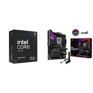 Intel Core Ultra 7 270K Plus + ASUS ROG STRIX Z890-E + 240 AIO + 2 games + $100 gc $562.49