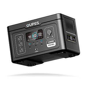 OUPES Exodus 1200 992Wh 1200W LiFePO4 Portable Power Station $249 + Free Shipping