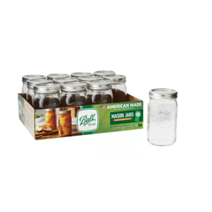 12-pack 32oz. Ball Wide Mouth Mason Jar $10.99 + Free Store Pickup