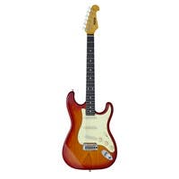 Indio by Monoprice Cali DLX Plus Solid Ash Electric Guitar with Gig Bag $129.99 + Free Shipping