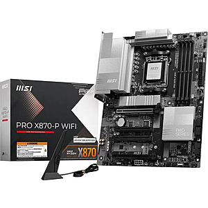 Bundle: AMD Ryzen 7 7700X3D 8-Core Desktop Processor + MSI PRO X870-P WIFI ATX Motherboard $535.98 + Free Shipping