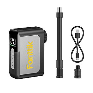 Fanttik X10 Ace 120PSI Mini Electric Bike Pump w/ Auto Stop & LED Screen $39.57 + Free Shipping