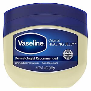 13-Ounce Vaseline Original Petroleum Jelly $2.94 w/ S&S + Free Shipping w/ Prime or on $35+