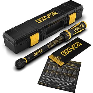 Lexivon Torque Wrenches: 1/4" $39.67 &mdash; 3/8" $45.20 &mdash; 1/2" $49.65 + Free Shipping