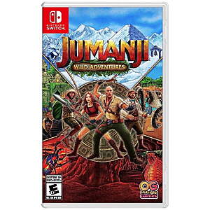 Jumanji: Wild Adventures (Nintendo Switch, Physical) $10 + Free S&H w/ Walmart+ or on $35+