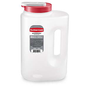 1-Gallon Rubbermaid Mixermate Leak-Resistant Pitcher $5.47 + Free S&H w/ Walmart+ or on $35+