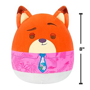 8" Squishmallows Original Disney's Zootopia 2 Nick Wilde Plush $4.32 + Free Shipping w/ Prime or on orders over $35