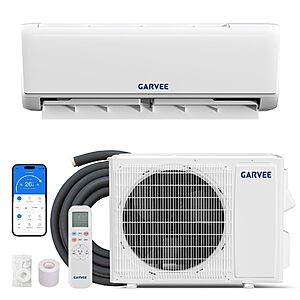 GarveeLife 24000 BTU Ductless Mini Split 230v w/ WiFi at Amazon $792 + FS