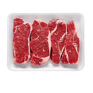 BJs Members: Wellsley Farms USDA Choice NY Strip Steak (2.75-3.5 lbs) $7.99/lb