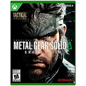 Metal Gear Solid Delta: Snake Eater Tactical Edition (Xbox Series X) $28.23 + Free S&H w/ Walmart+ or on $35+