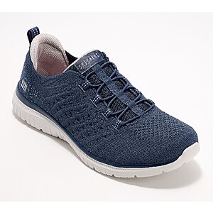 New QVC Customers: Skechers Space Dye Bungee Sneakers $31.99, Slip-ins GO WALK Joy Shoes $34.99 & More + $5.50 Shipping
