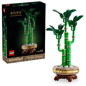 325-Piece LEGO Botanicals Lucky Bamboo Building Set $23.99 + Free S&H w/ Walmart+ or on $35+