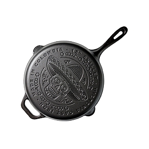 12" Victoria Day of the Dead La Calaca Cast Iron Skillet $24.49 + Free in Store Pickup at Macys