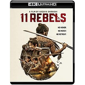 11 Rebels (4K UHD) $13.59 + Free Shipping w/ Prime or on $35+