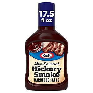 17.5-Ounce Kraft Hickory Smoke BBQ Sauce $1.38 w/ Subscribe & Save