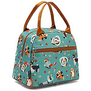 FlowFly Insulated Lunch Cooler Tote Bag (Dog) $4.99 + Free Shipping w/ Prime or on $35+