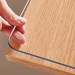 Prime Members:14" x 24" OstepDecor 1.5mm Clear PVC Desk Mat & Table Protector $7.99 + Free Shipping